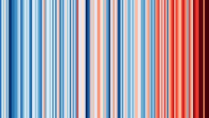 Warming Stripes_Deutschland  1881-2024